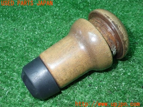 3UPJ=9227600614]ユーノス ロードスター Vスペシャル タイプI(NA8C)純正 NARDI ナルディ ウッド シフトノブ 希少 中古_2