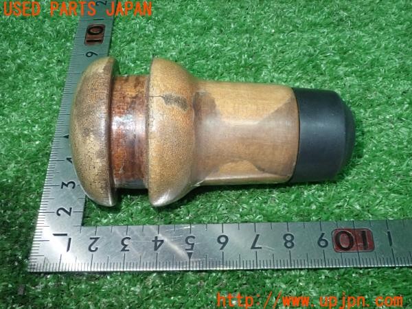 3UPJ=9227600614]ユーノス ロードスター Vスペシャル タイプI(NA8C)純正 NARDI ナルディ ウッド シフトノブ 希少 中古_5