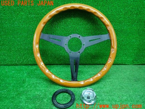 3UPJ=9227600617]ユーノス ロードスター Vスペシャル タイプI(NA8C)NARDI CLASSIC ナルディ クラシック ウッド ステアリング 360mm 中古_2
