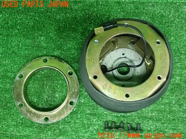3UPJ=9227600618]ユーノス ロードスター Vスペシャル タイプI(NA8C)純正 NARDI ナルディ ステアリングボス 希少 中古_3