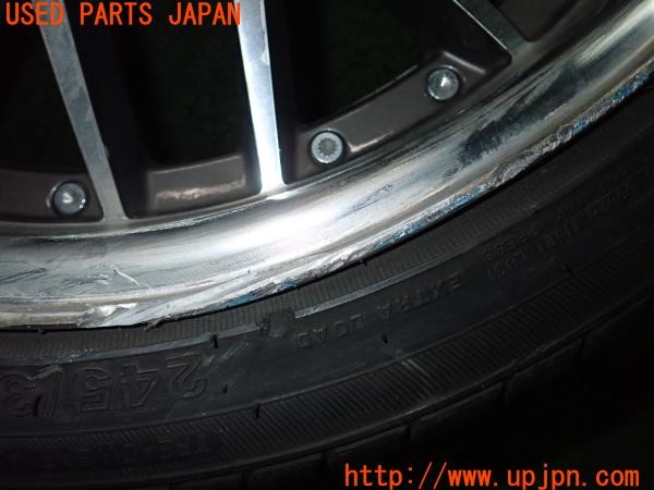 3UPJ=9227630921]レクサス GS250(GRL11)LOXARNY ロクサーニ MULTIFORCHETTA ホイール 20×8J +45 9J +38 PCD114.3 5穴 4本 中古_3