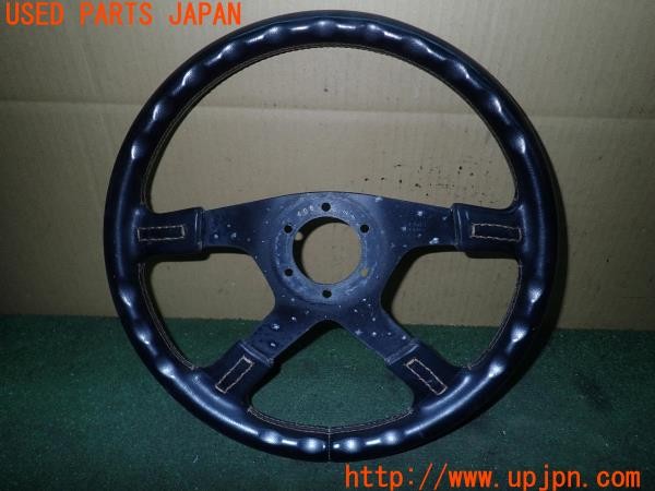 3UPJ=9227650617]ジープ(J53(改))MOMO モモ ステアリング 4本スポーク 375mm 中古_2