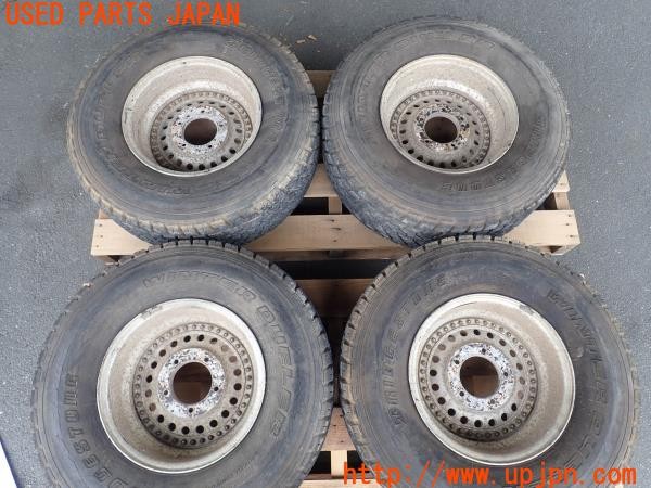 3UPJ=9227650916]ジープ(J53(改))RAGUNA D-Force ラグナ ホイール 15×8J? -26? PCD139.7 5穴 4本 中古_5