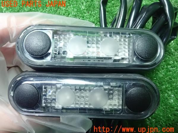 3UPJ=9227670512]ランサーエボリューションX(CZ4A)純正オプション？ フットランプ フロアイルミネーション 中古_3