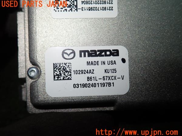 3UPJ=9227690560]ロードスターRF(NDERC)前期 純正 B61L-67XCX-V フロントカメラ 中古_5