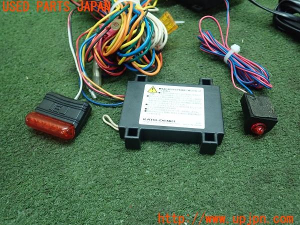 3UPJ=9227710539]ランサーエボリューションX GSR(CZ4A)KATO-DENKI 加藤電機 HORNET 728V セキュリティ キーレス連動 中古_2