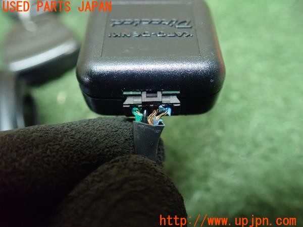 3UPJ=9227710539]ランサーエボリューションX GSR(CZ4A)KATO-DENKI 加藤電機 HORNET 728V セキュリティ キーレス連動 中古_4