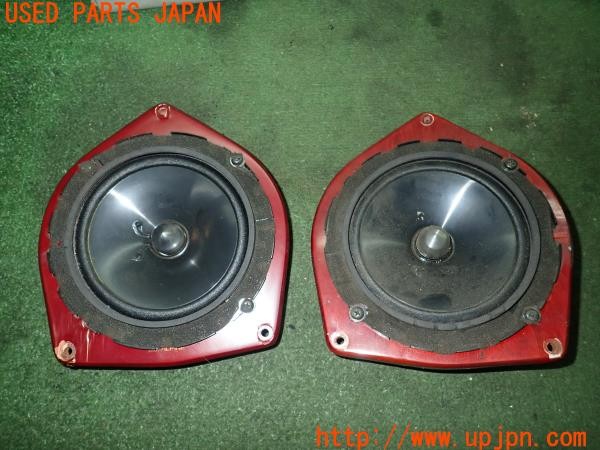 3UPJ=9227720535]ハイエースバン 200系(KDH205V 1型)ALPINE アルパイン STE-G160S DLS-108X スピーカー 木製バッフル付き 中古_3