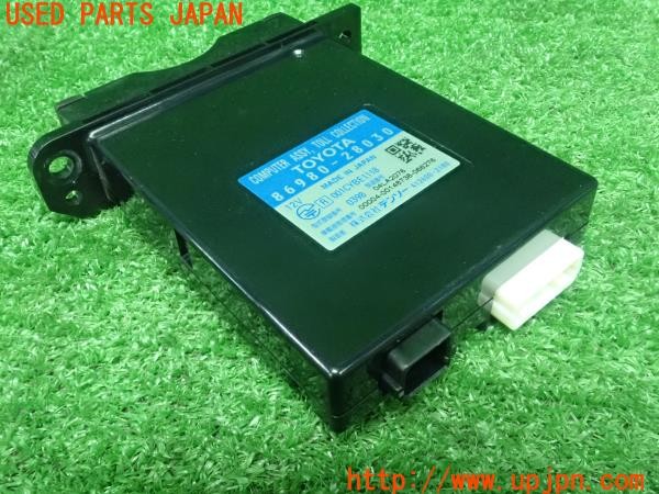 3UPJ=9227740503]レクサス RX350(GGL10W)純正ビルトイン 86980-28030 ETC車載器 中古_2