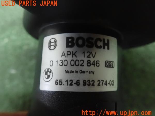 3UPJ=9227760566]BMW M5(NB50 E60)前期 純正 65.12-6 932 274-02 トランクブロアモーター ラゲッジ冷却ファン 中古_5