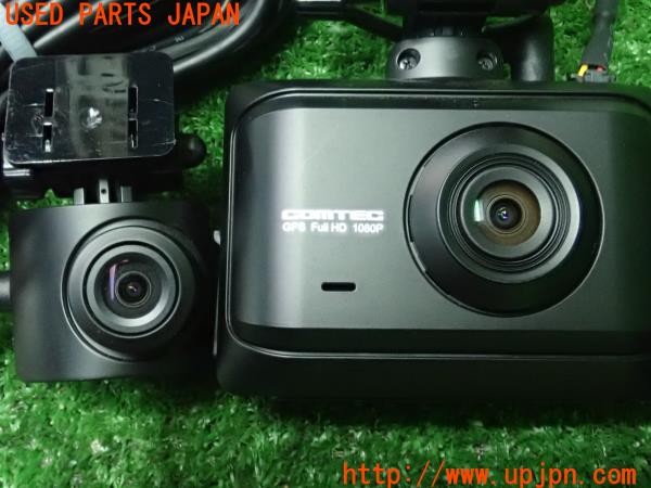 3UPJ=9227770579]フィアット 500(31209)COMTEC コムテック 前後2カメラ ドライブレコーダー ZDR016 中古_3