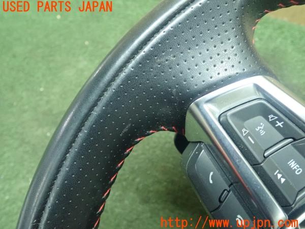 3UPJ=9227780617]アバルト 124スパイダー(NF2EK)純正 ステアリング スイッチ付き 中古_3