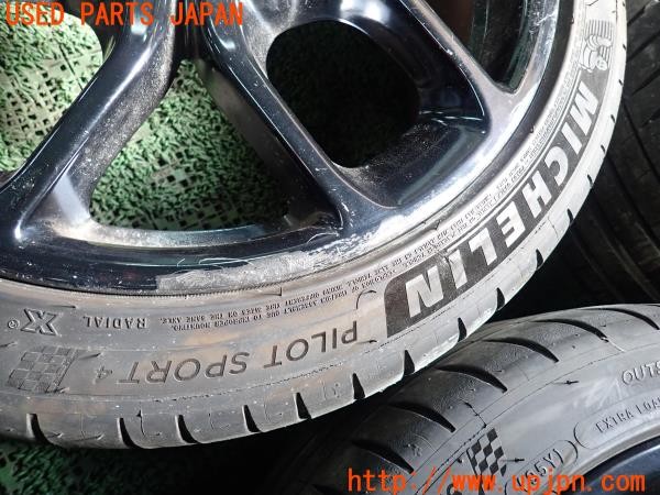 3UPJ=9227840919]ルノー メガーヌ R.S.(ルノー・スポール)(DZF4R)純正 ホイール 18×8.25J +65 PCD114.3 5穴 4本 中古_3