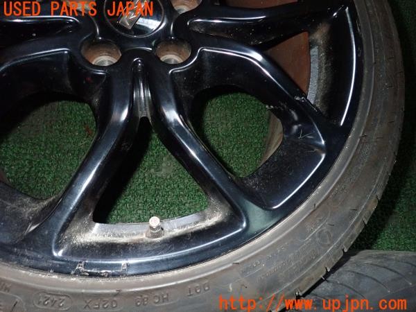 3UPJ=9227840919]ルノー メガーヌ R.S.(ルノー・スポール)(DZF4R)純正 ホイール 18×8.25J +65 PCD114.3 5穴 4本 中古_4