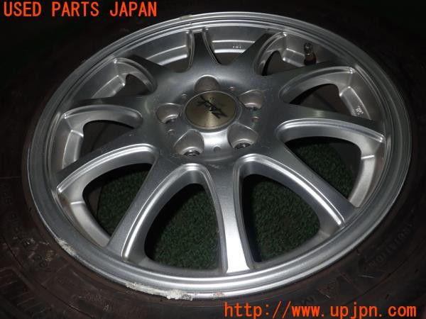 3UPJ=9227850961]シエンタハイブリッド Ｚ(MXPL10G)ZACK ザック タイヤホイール② 15×6J +45 PCD100 5穴 1本 中古_3