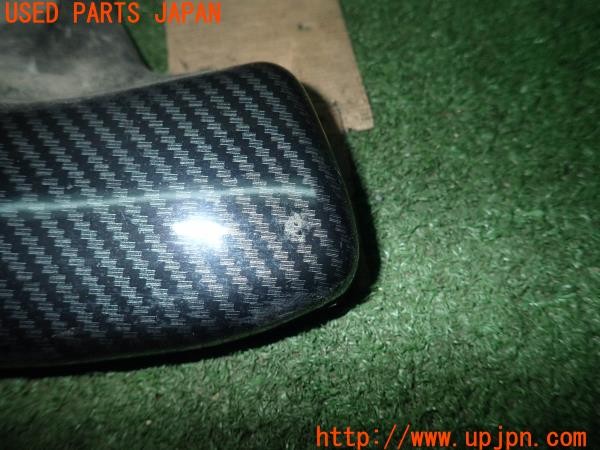 3UPJ=9227860012]BMW M3 クーペ(WD40 E92)前期 社外 リアアンダースポイラー サイドスポイラー カーボン調 中古_5
