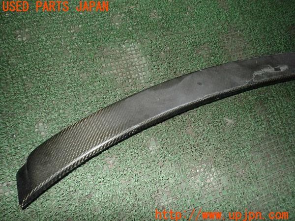 3UPJ=9227860013]BMW M3 クーペ(WD40 E92)前期 社外 ルーフスポイラー カーボン調 中古_2