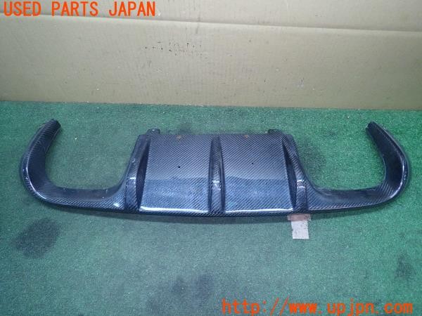 3UPJ=9227860056]BMW M3 クーペ(WD40 E92)前期 社外 リアディフューザー アンダースポイラー カーボン調 中古_2