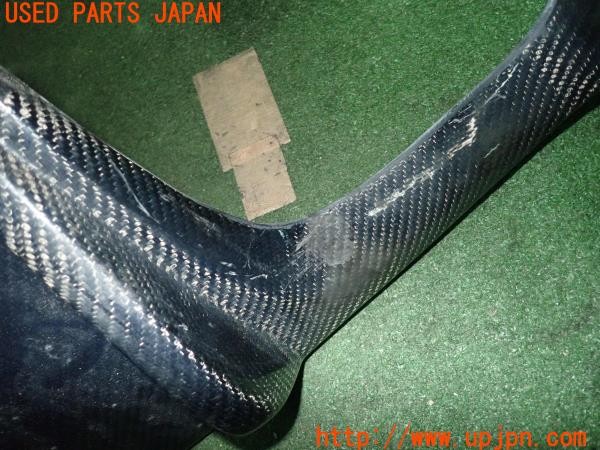 3UPJ=9227860056]BMW M3 クーペ(WD40 E92)前期 社外 リアディフューザー アンダースポイラー カーボン調 中古_3