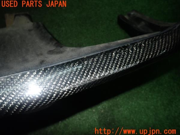 3UPJ=9227860056]BMW M3 クーペ(WD40 E92)前期 社外 リアディフューザー アンダースポイラー カーボン調 中古_5