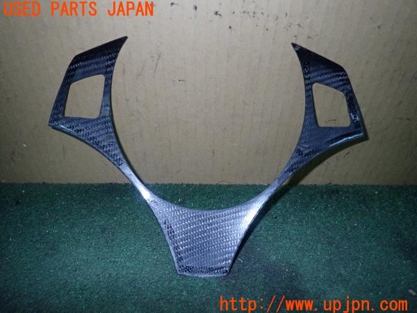 3UPJ=9227860619]BMW M3 クーペ(WD40 E92)前期 社外 ステアリング カーボン調パネル 中古_2