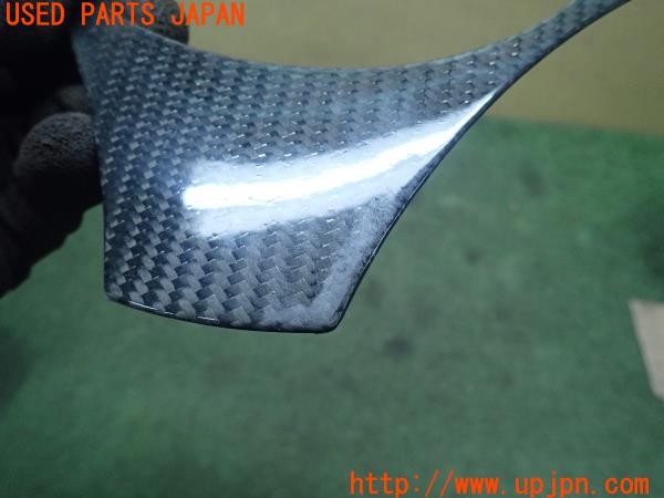 3UPJ=9227860619]BMW M3 クーペ(WD40 E92)前期 社外 ステアリング カーボン調パネル 中古_3