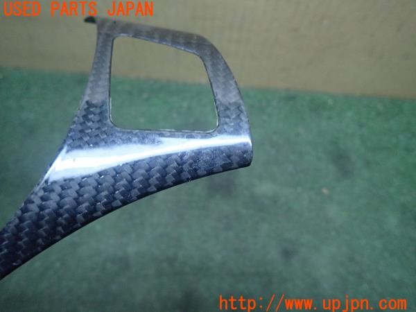 3UPJ=9227860619]BMW M3 クーペ(WD40 E92)前期 社外 ステアリング カーボン調パネル 中古_4