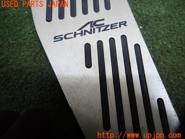 3UPJ=9227860630]BMW M3 クーペ(WD40 E92)前期 AC SCHNITZER シュニッツァー ペダルカバー 中古_5