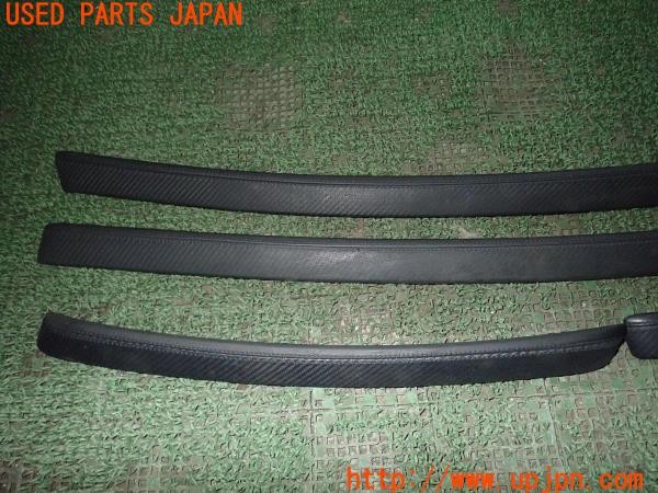 3UPJ=9227860645]BMW M3 クーペ(WD40 E92)前期 純正 カーボン調トリムセット リアピラーム ドア内張り 中古_2
