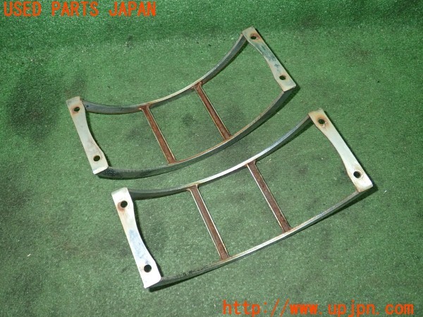 3UPJ=9227900012]三菱ジープ(J55)社外 ヘッドライトガード 中古_3