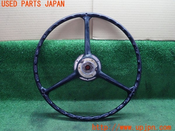 3UPJ=9227900617]三菱ジープ(J55)純正 純正 ステアリング 435mm 中古_2