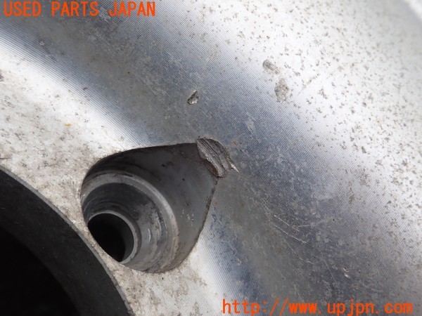3UPJ=9227900916]三菱ジープ(J55)社外 ホイール 15×6J ±0 PCD139.7 5穴 5本 中古_4