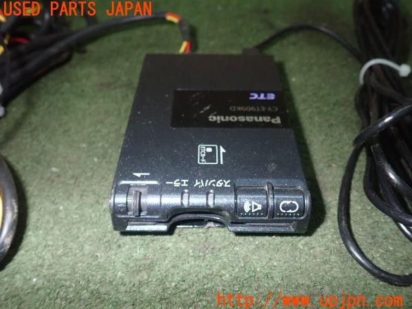 3UPJ=9227910503]インプレッサ WRX STI(GDB F型)Panasonic パナソニック CY-ET909KD ETC車載器 中古_2