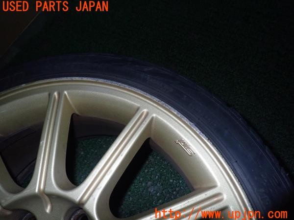3UPJ=9227910961]インプレッサ WRX STI(GDB F型)純正 ホイール 17×8JJ +53 PCD114.3 5穴 1本 中古_2