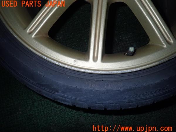3UPJ=9227910961]インプレッサ WRX STI(GDB F型)純正 ホイール 17×8JJ +53 PCD114.3 5穴 1本 中古_3