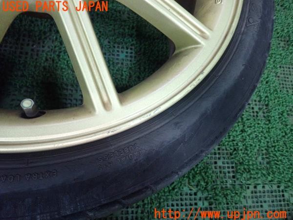 3UPJ=9227910962]インプレッサ WRX STI(GDB F型)純正 ホイール 17×8JJ +53 PCD114.3 5穴 2本 中古_3