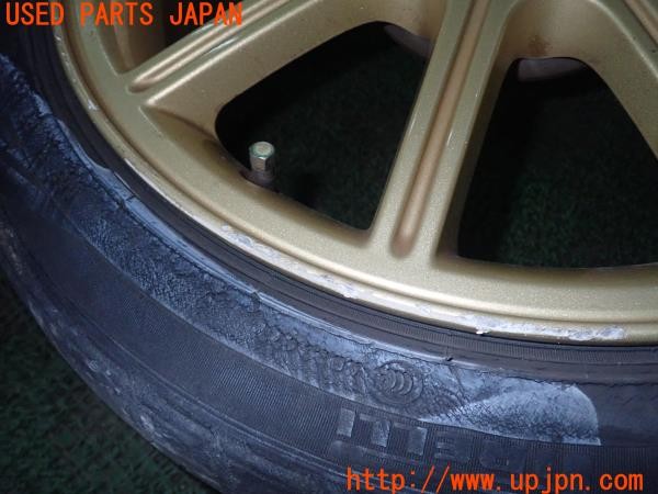 3UPJ=9227910962]インプレッサ WRX STI(GDB F型)純正 ホイール 17×8JJ +53 PCD114.3 5穴 2本 中古_4