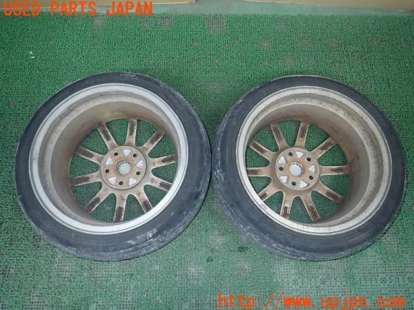 3UPJ=9227910962]インプレッサ WRX STI(GDB F型)純正 ホイール 17×8JJ +53 PCD114.3 5穴 2本 中古_5