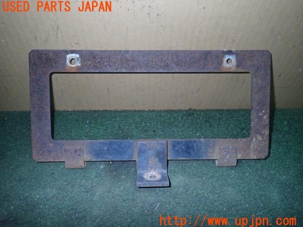 3UPJ=9227940001]ジープ(J55(改))フロントナンバープレートホルダー ブラケット 中古_2