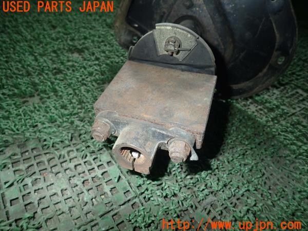 3UPJ=9227940313]ジープ(J55(改))純正 ステアリングシャフト 延長ブロック・キーシリンダー・鍵付き 中古_2