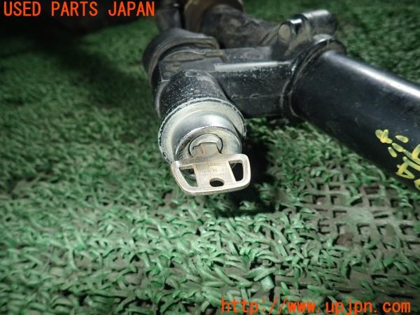 3UPJ=9227940313]ジープ(J55(改))純正 ステアリングシャフト 延長ブロック・キーシリンダー・鍵付き 中古_4