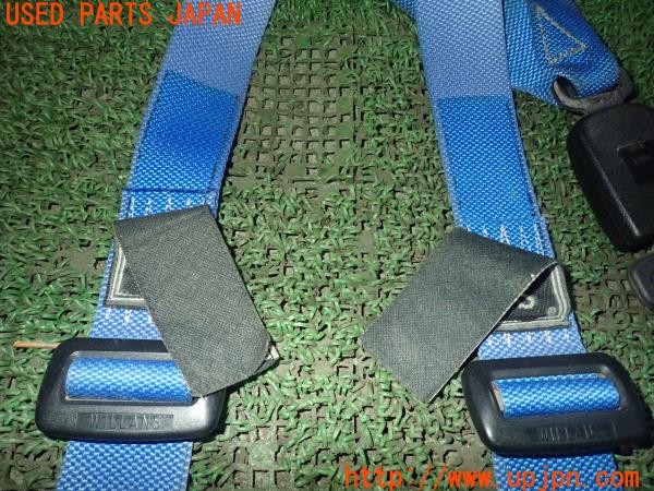 3UPJ=9227940611]ジープ(J55(改))WILLANS ウィランズ 4点式シートベルト レーシングハーネス 中古_2