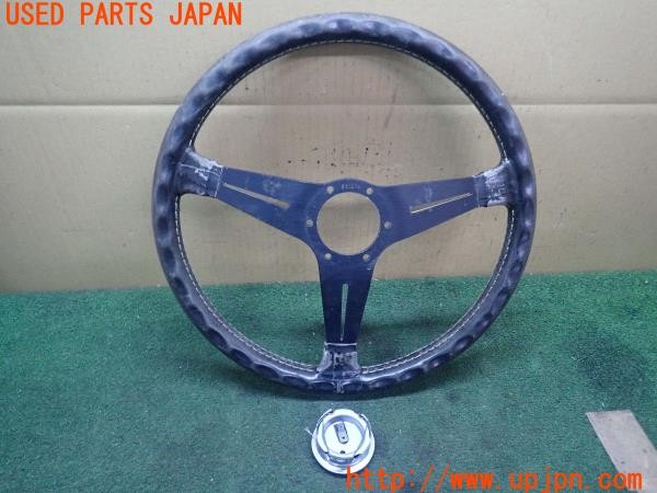 3UPJ=9227940617]ジープ(J55(改))NARDI ナルディ CLASSIC ステアリング 390mm 中古_2