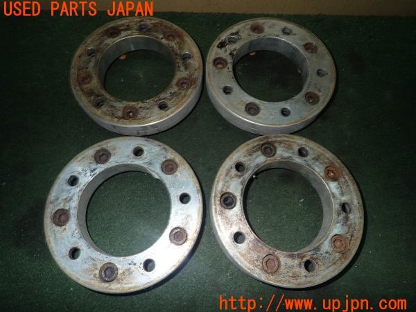 3UPJ=9227940971]ジープ(J55(改))社外 ワイドトレッドスペーサー 30mm ハブ径106mm PCD139.7 5穴 中古_2