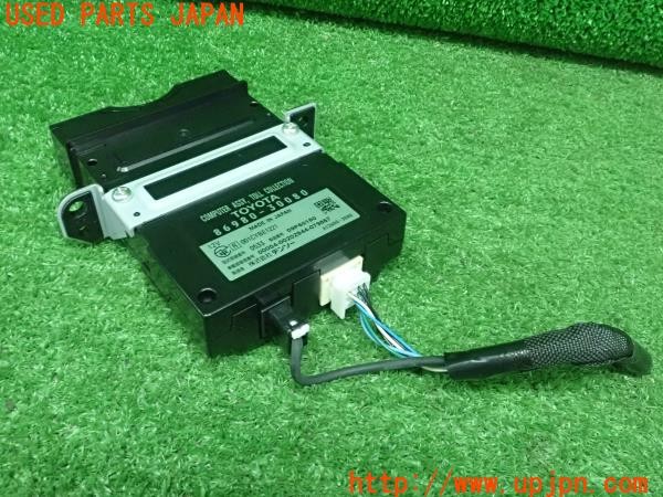 3UPJ=9227950503]レクサス CT200h(ZWA10)純正ビルトイン 86980-30080 ETC車載器 中古_3
