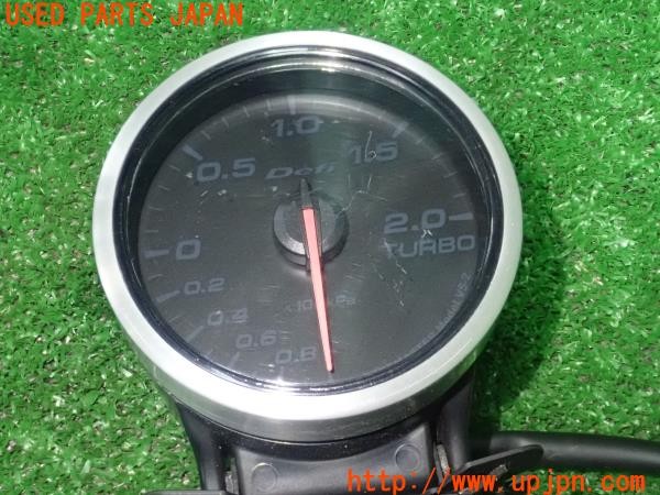 3UPJ=9227960556]86(BRZ)(ZN6 A型)Defi デフィ ブースト計 ターボ計 レッド 60φ DF11505 中古_3