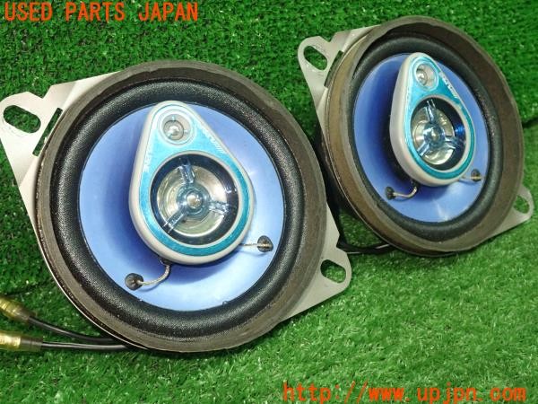 3UPJ=9227970536]ギャラン VR-4RS(E38A)ALPINE アルパイン STE-1031 10cmコアキシャル 2ウェイスピーカー 中古_2
