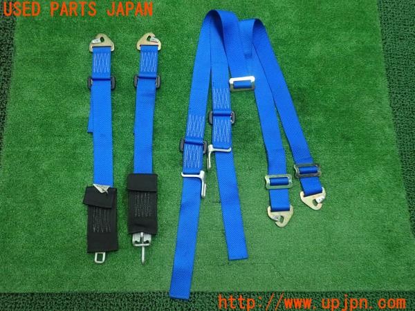 3UPJ=9227970611]ギャラン VR-4RS(E38A)WILLANS ウィランズ レバーロック式 シートベルト ハーネス 中古_2