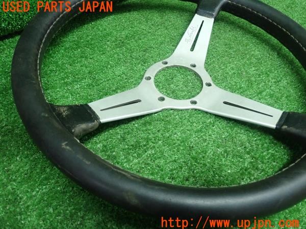3UPJ=9227970617]ギャラン VR-4RS(E38A)NARDI ナルディ ステアリング 350mm 中古_3