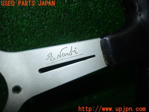 3UPJ=9227970617]ギャラン VR-4RS(E38A)NARDI ナルディ ステアリング 350mm 中古_5
